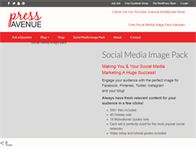 Tablet Screenshot of pressavenue.com